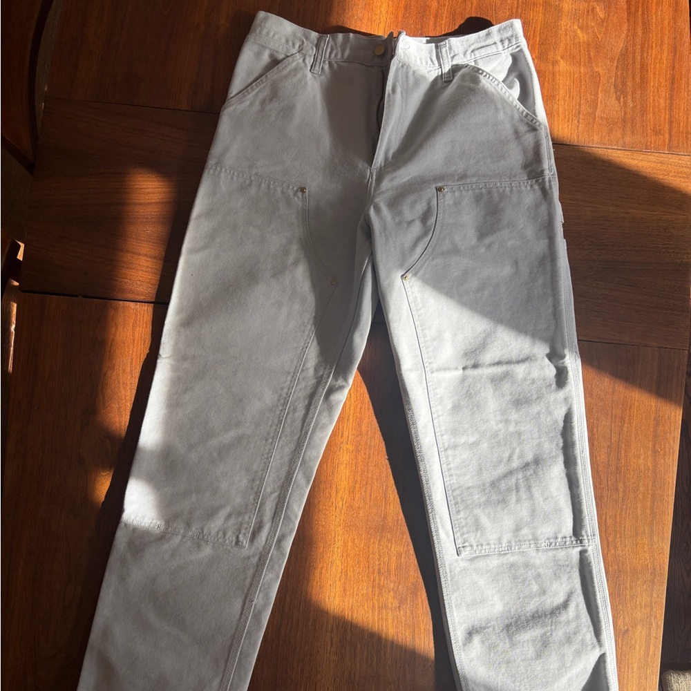 Carhartt WIP Double Knee Pant in Basalt